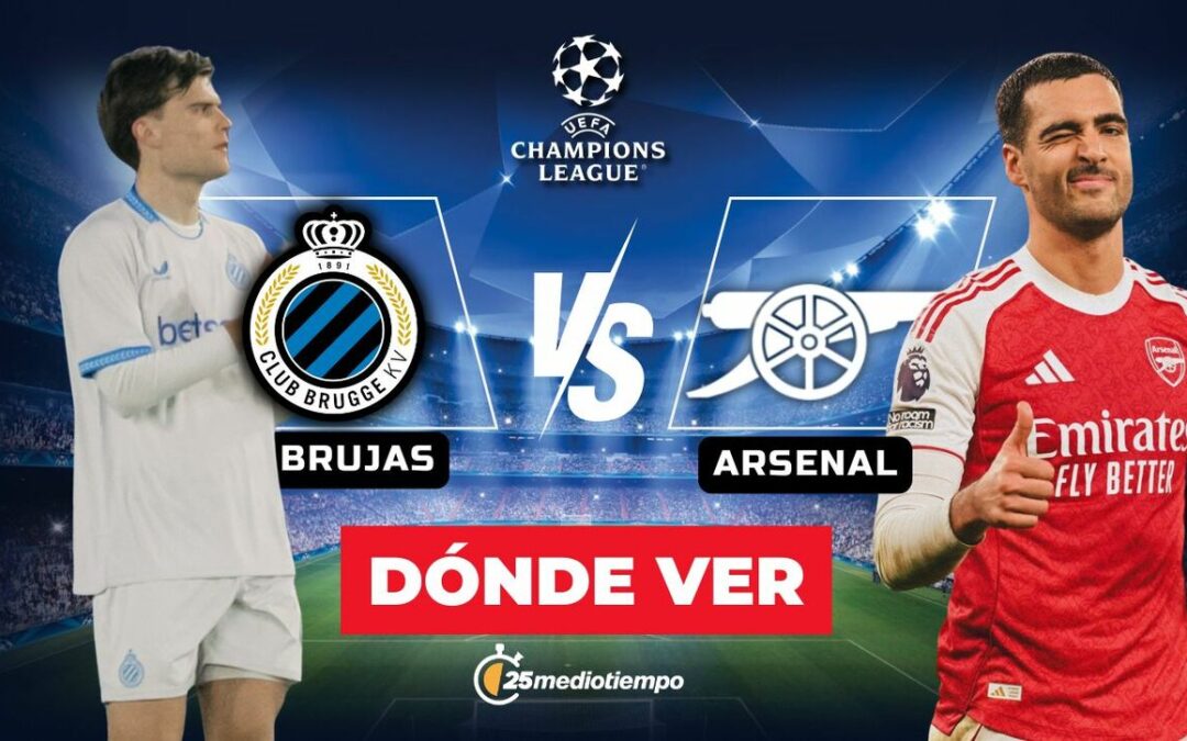Brujas vs Arsenal EN VIVO: Sigue el Partido de la Champions League 2025