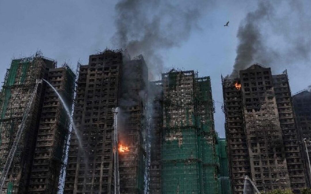 Incendio en Hong Kong: 160 vidas perdidas y seis desaparecidos