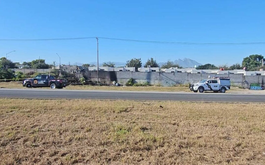Cuerpo Calcinado Encontrado en Terreno Baldío de Juárez, Nuevo León