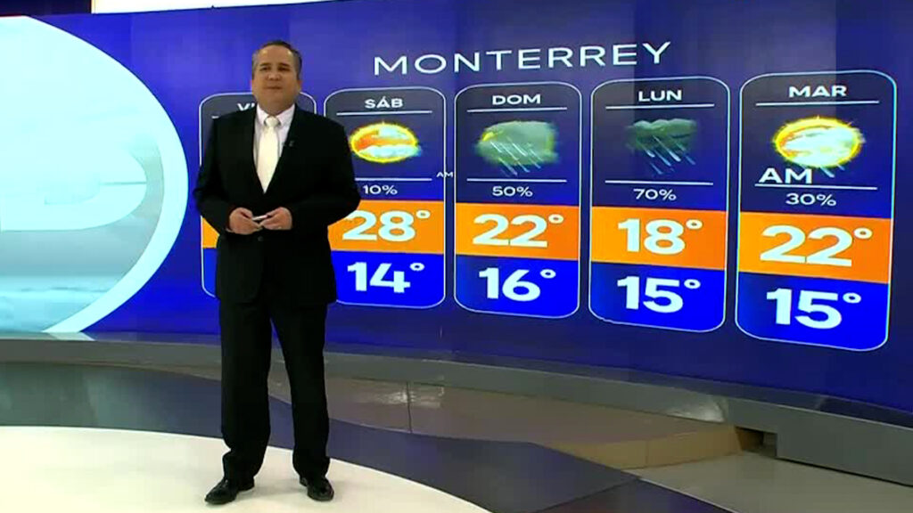 Pronóstico del Tiempo para Monterrey: Clima del Viernes 12 de Diciembre