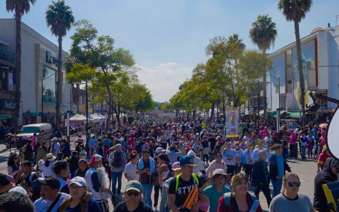 Cierre de calles en CdMx durante el Día de la Virgen de Guadalupe 2025
