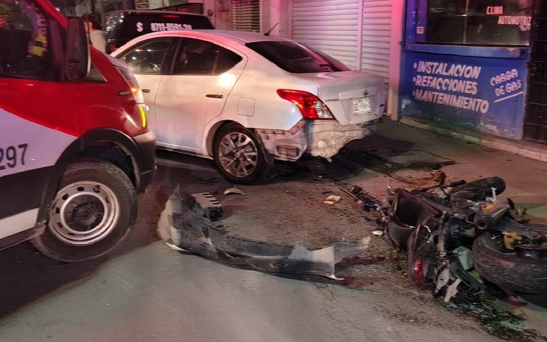 Motociclista fallecido en accidente violento en Fovissste La Rosita, Torreón