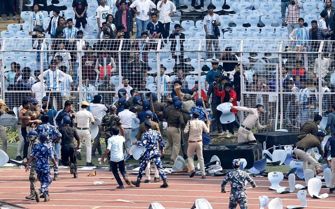 Frustración de Aficionados en India: Vandalismo Durante Breve Visita de Messi