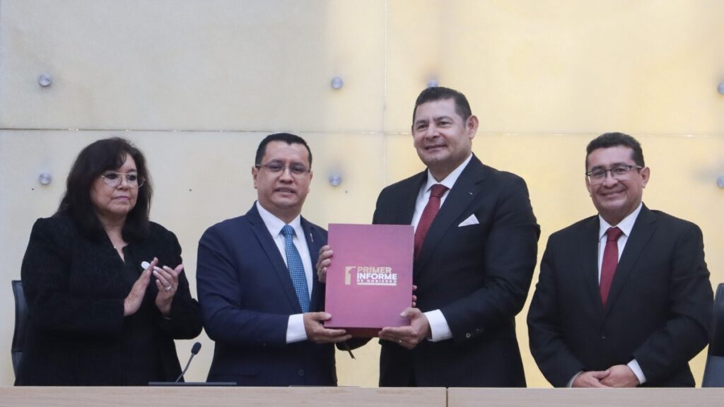 Alejandro Armenta Mier Presenta su Informe de Gobierno ante el Congreso Local de Puebla