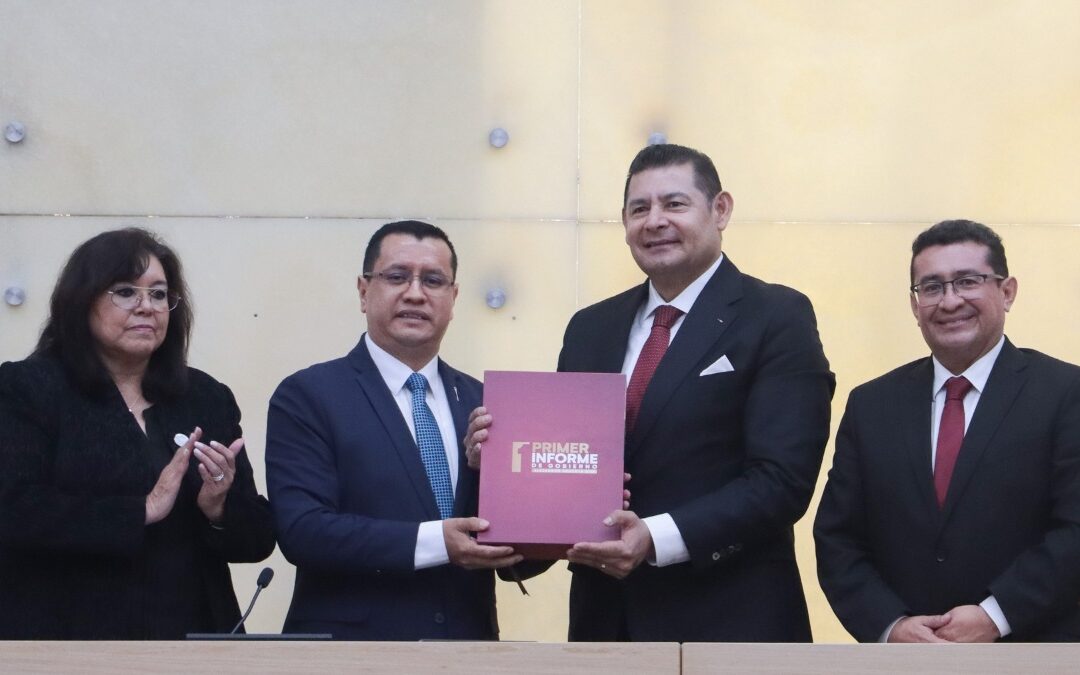 Alejandro Armenta Mier Presenta su Informe de Gobierno ante el Congreso Local de Puebla