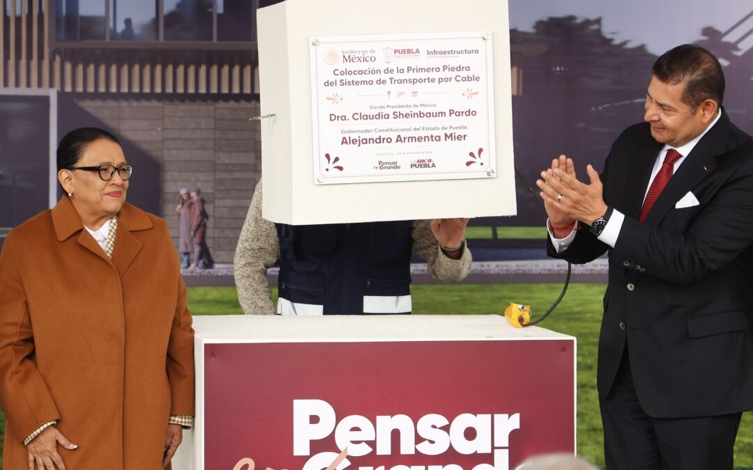 El Gobernador Alejandro Armenta Inaugura el Cablebús de Puebla: Un Nuevo Horizonte en Transporte Público