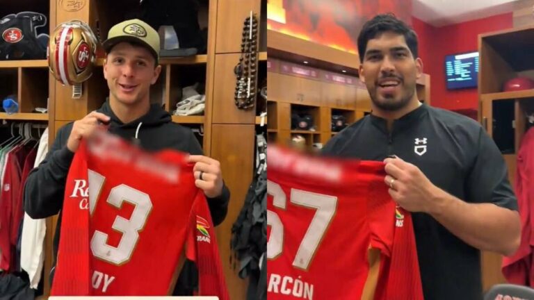 Los 49ers envían sus mejores deseos a Toluca en un emotivo gesto