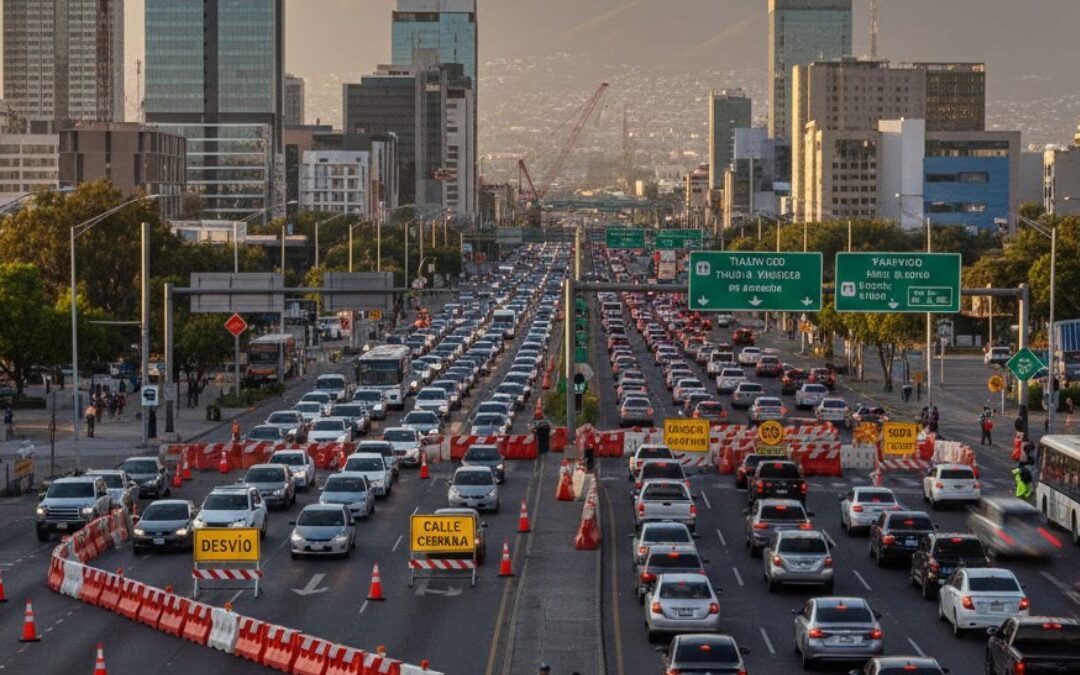 Cierres Viales en Monterrey: Todo lo que Debes Saber para el 14 de Diciembre