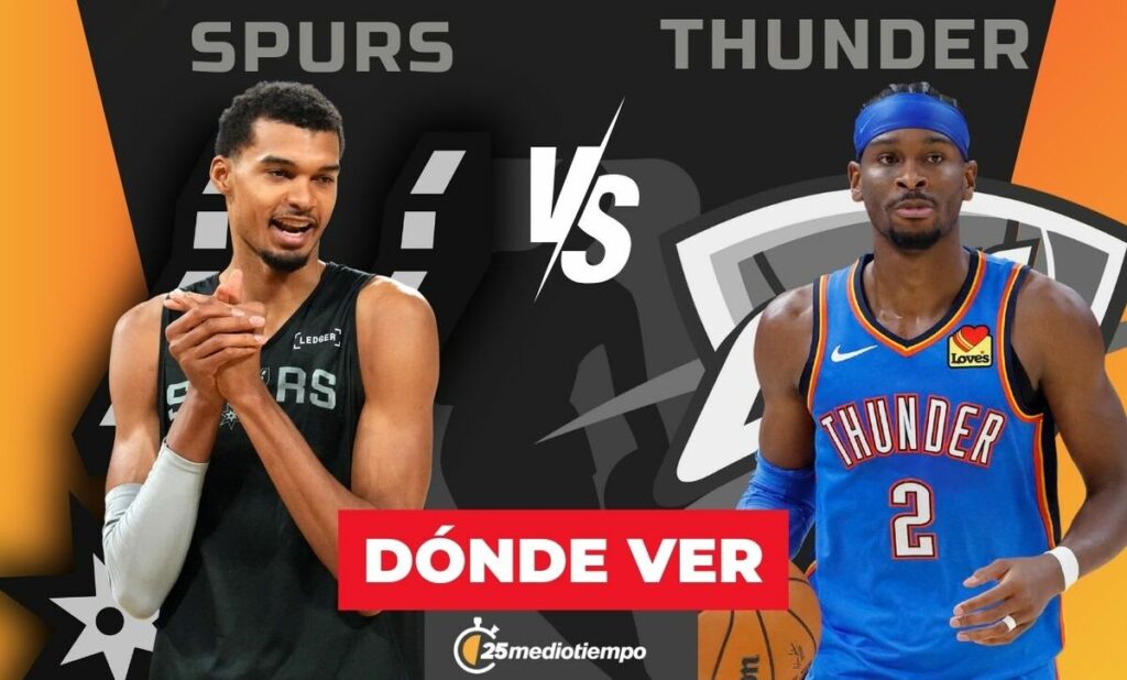OKC Thunder vs. Spurs: Cómo Ver en Vivo las Semifinales de la NBA Cup 2025 HOY
