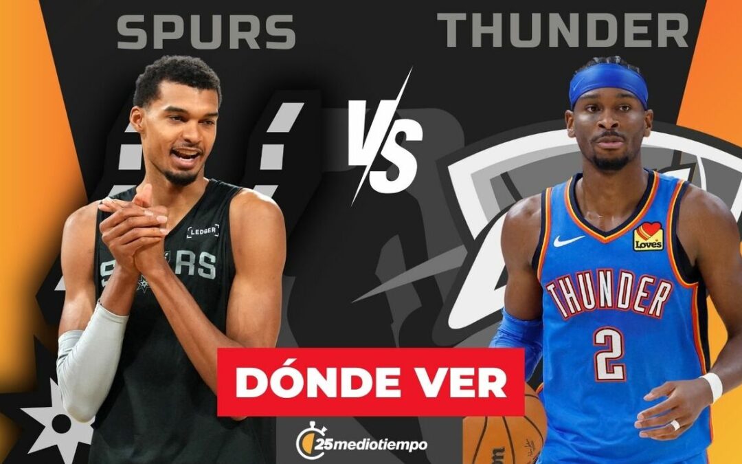 OKC Thunder vs. Spurs: Cómo Ver en Vivo las Semifinales de la NBA Cup 2025 HOY