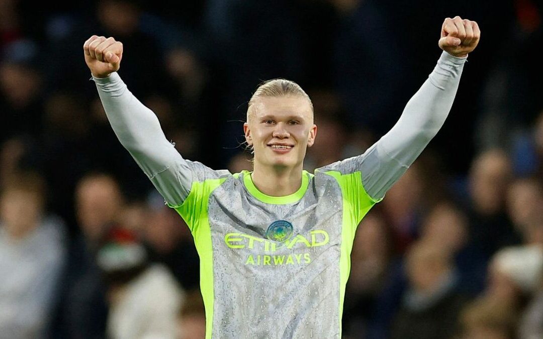 Haaland brilla con un doblete mientras el Manchester City arrebata una contundente victoria al Crystal Palace