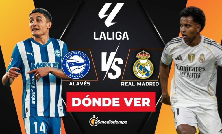Alavés vs Real Madrid EN VIVO: Horario y Canal de LaLiga 2025
