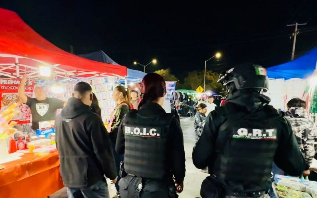 Operativo Interinstitucional en Torreón para Combatir la Venta de Pirotecnia