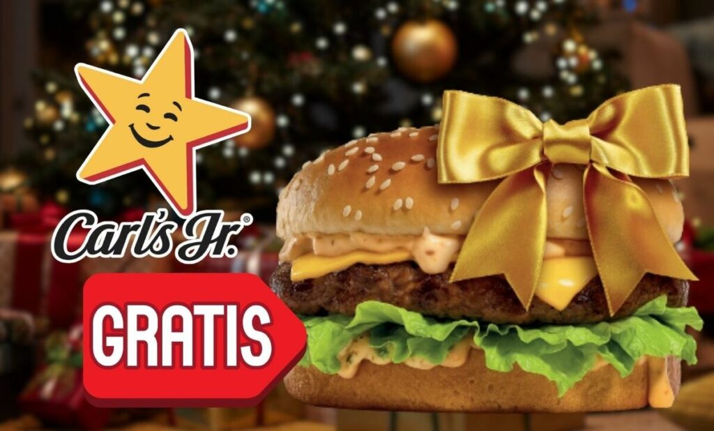 ¡Obten tu hamburguesa gratis en Carl’s Jr. Tampa Bay este 16 de diciembre!