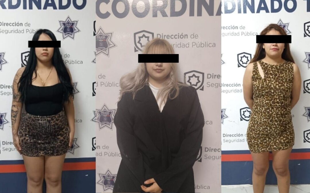 Detenidas tres mujeres alcoholizadas por desorden en el Paseo Morelos de Torreón