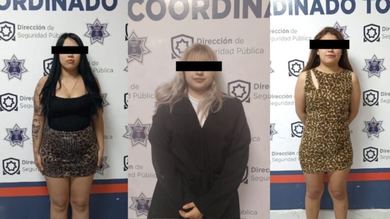 Detenidas tres mujeres alcoholizadas por desorden en el Paseo Morelos de Torreón