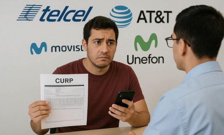 Consecuencias de NO registrar tu celular con CURP en Tampa Bay