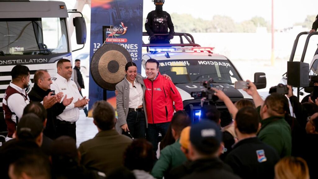 Esteban y Betzabé Refuerzan Servicios Públicos con Nuevos Camiones Recolectores y Patrullas en Gómez Palacio