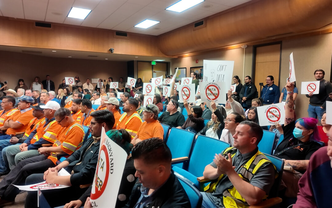 Centro de Transferencia de Datos en Imperial: La Comunidad Debate su Construcción