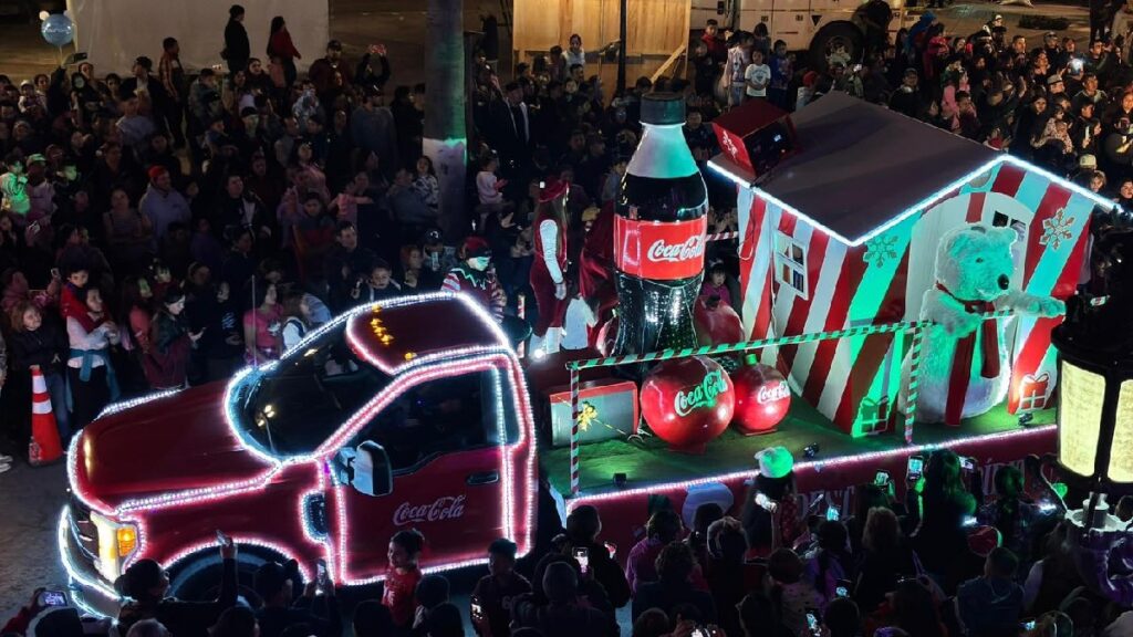 No te pierdas la ruta de la Caravana Coca-Cola 2025 en Saltillo