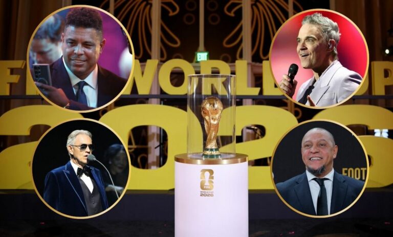 Famosos y Leyendas que Brillaron en el Sorteo del Mundial 2026