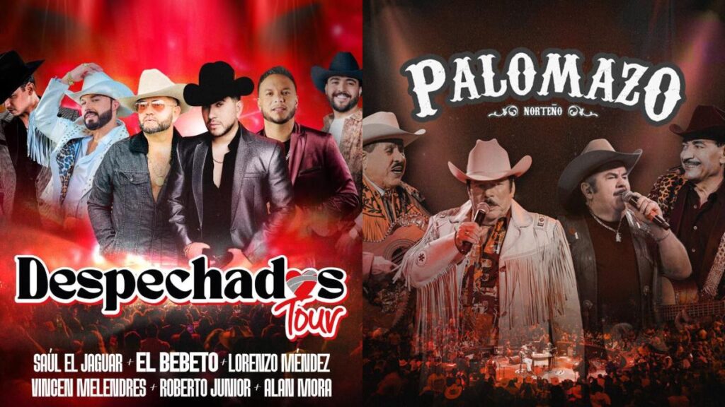 Disfruta del Palomazo Norteño y Despechados Tour: Cartelera Imperdible en Puebla este Fin de Semana