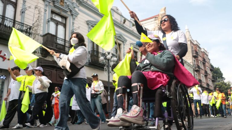 Marcha en Puebla 2023: Orgullo y Dignidad por los Derechos de Personas con Discapacidad