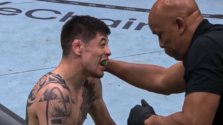 Brandon Moreno sufre un nocaut técnico ante Tatsuro Taira en su búsqueda por el título de UFC