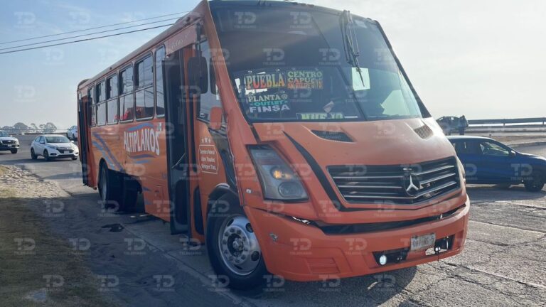Motociclista Muerto en Choque Frontal en el Bulevar Aeropuerto de Puebla
