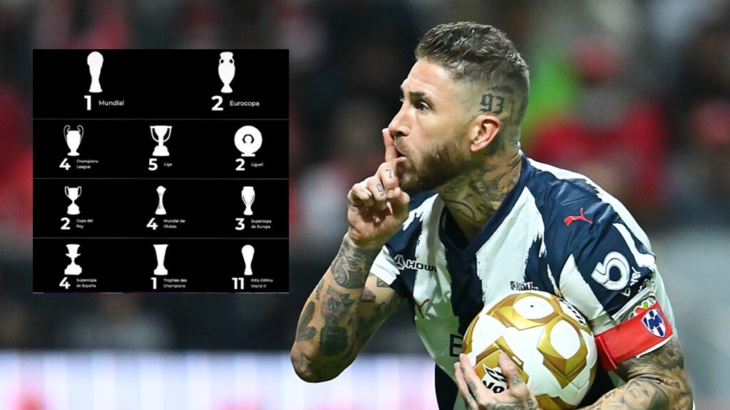 Sergio Ramos celebra sus títulos con Toluca tras publicación de los Diablos Rojos en redes sociales
