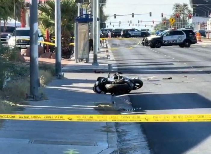Cuatro motociclistas fallecidos en un fin de semana trágico en Las Vegas