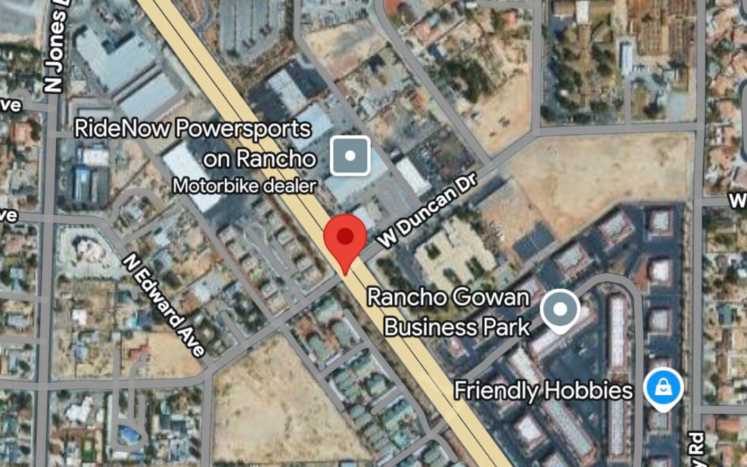 Accidente Fatal en North Rancho Drive: Un Peatón Muerto y Arresto por DUI