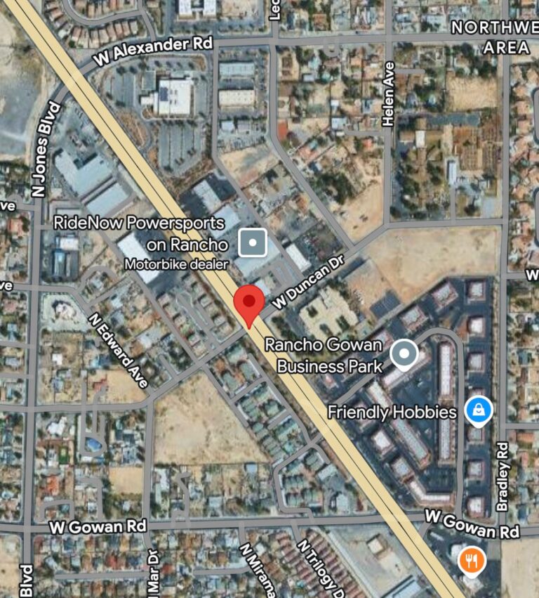 Accidente Fatal en North Rancho Drive: Un Peatón Muerto y Arresto por DUI