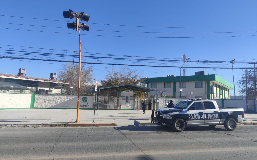 Refuerzan Vigilancia Educativa en Ciudad Juárez para Prevenir Robos en Escuelas