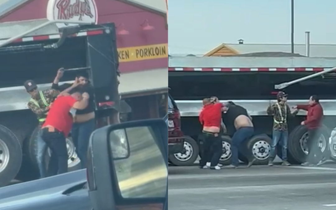 Pelea Captada en Video Tras Accidente Vehicular en El Paso: Caos en el Tráfico