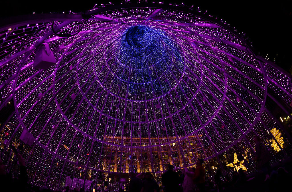 Luces navideñas en Denver: Una tradición que se extiende hasta el National Western Stock Show