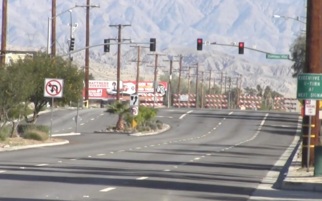 Tormenta de Nochebuena Provoca Inundaciones y Cierres Viales en Palm Springs