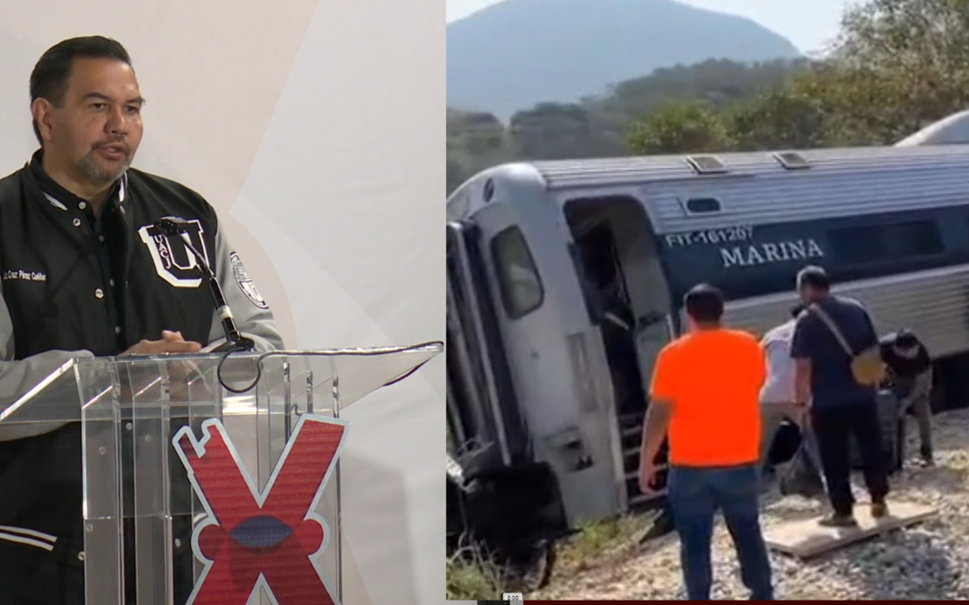 Accidente de tren en Oaxaca: Alcalde de Ciudad Juárez reconoce falta de comunicación con afectados
