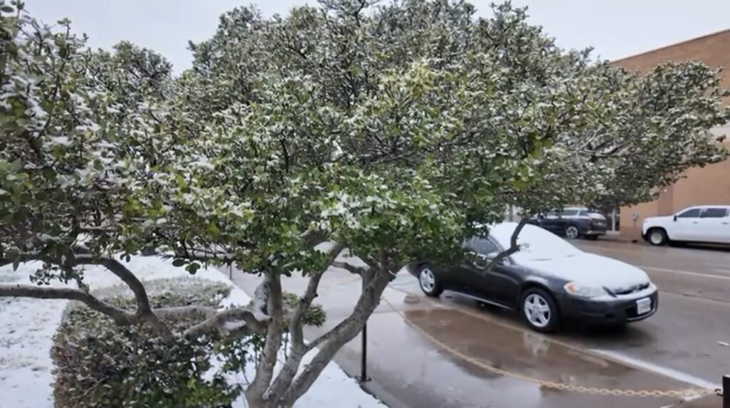 Nieve en Permian Basin: Autoridades Piden Precauciones por Condiciones Invernales