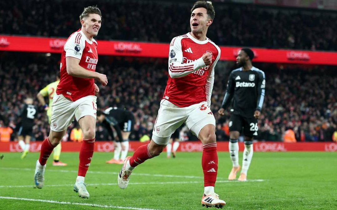 Arsenal Golea al Aston Villa y Consolida su Liderato en la Premier League