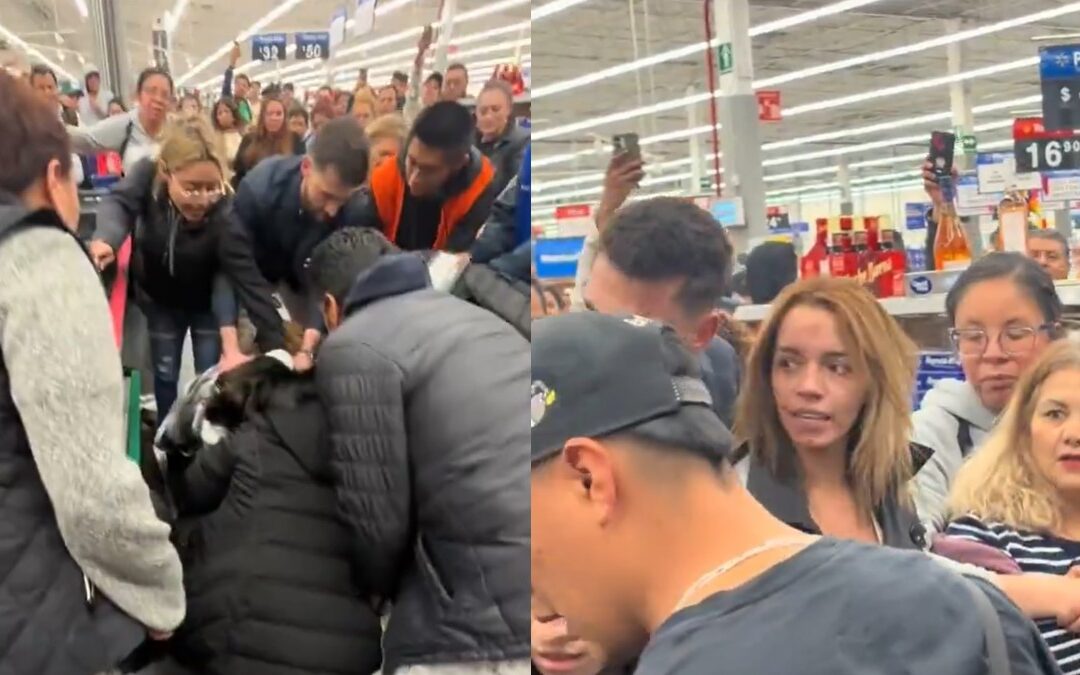 La riña de ‘Lady Pavo’ en supermercado de la GAM que se hizo viral
