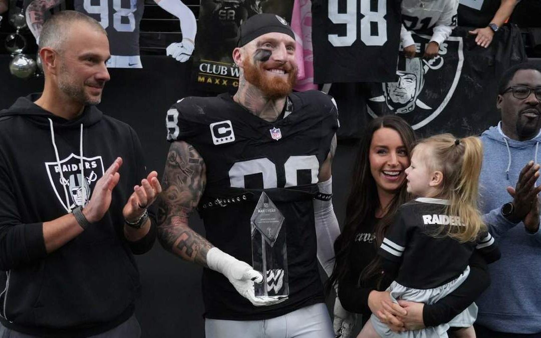 Maxx Crosby envía un mensaje contundente a la directiva de Las Vegas Raiders