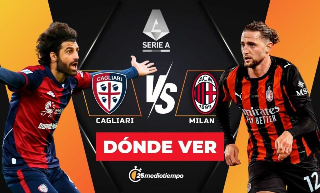 Cagliari vs AC Milan: Descubre a qué hora y dónde ver EN VIVO el partido J18 de la Serie A 2026