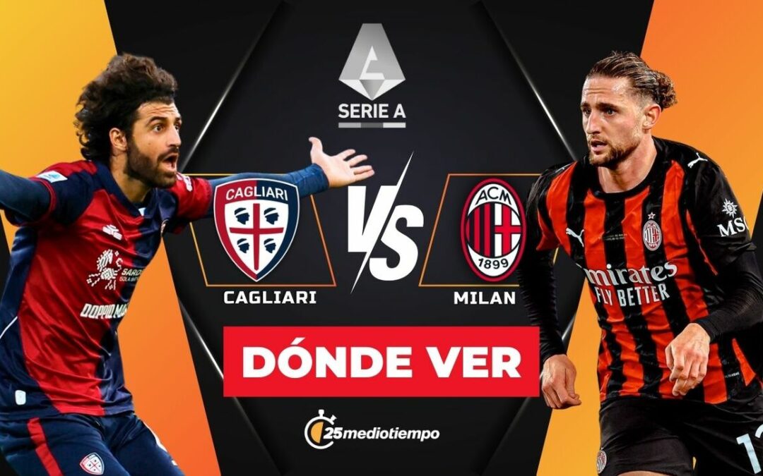 Cagliari vs AC Milan: Descubre a qué hora y dónde ver EN VIVO el partido J18 de la Serie A 2026