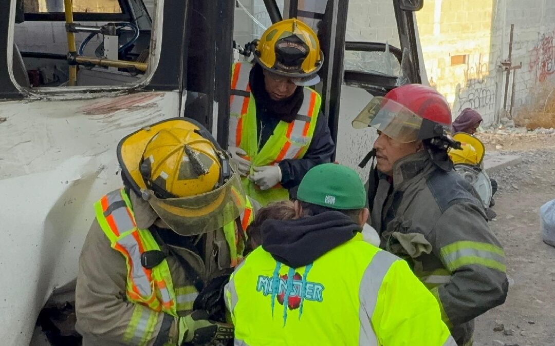 Chofer de la ruta 7A en Saltillo lleva su proceso en libertad tras choque con tren