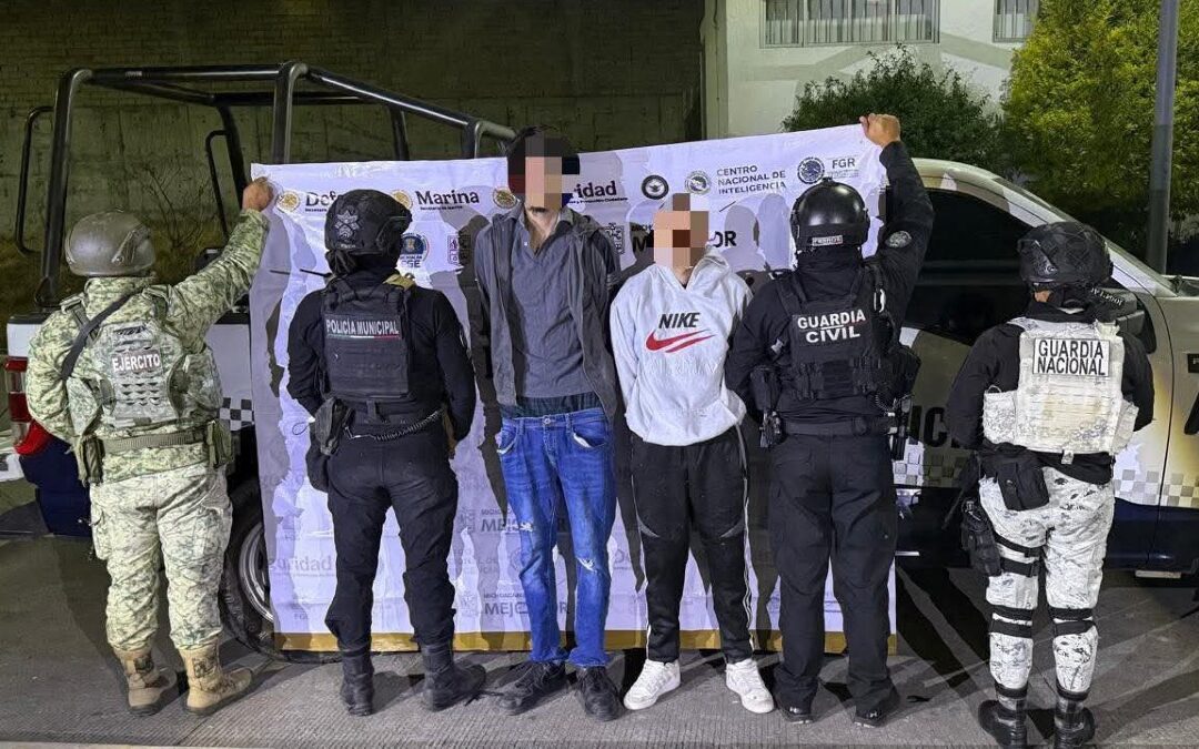 Michoacán: Persecución y Prisión para Dos Hombres Acusados de Intento de Asesinato a Policías