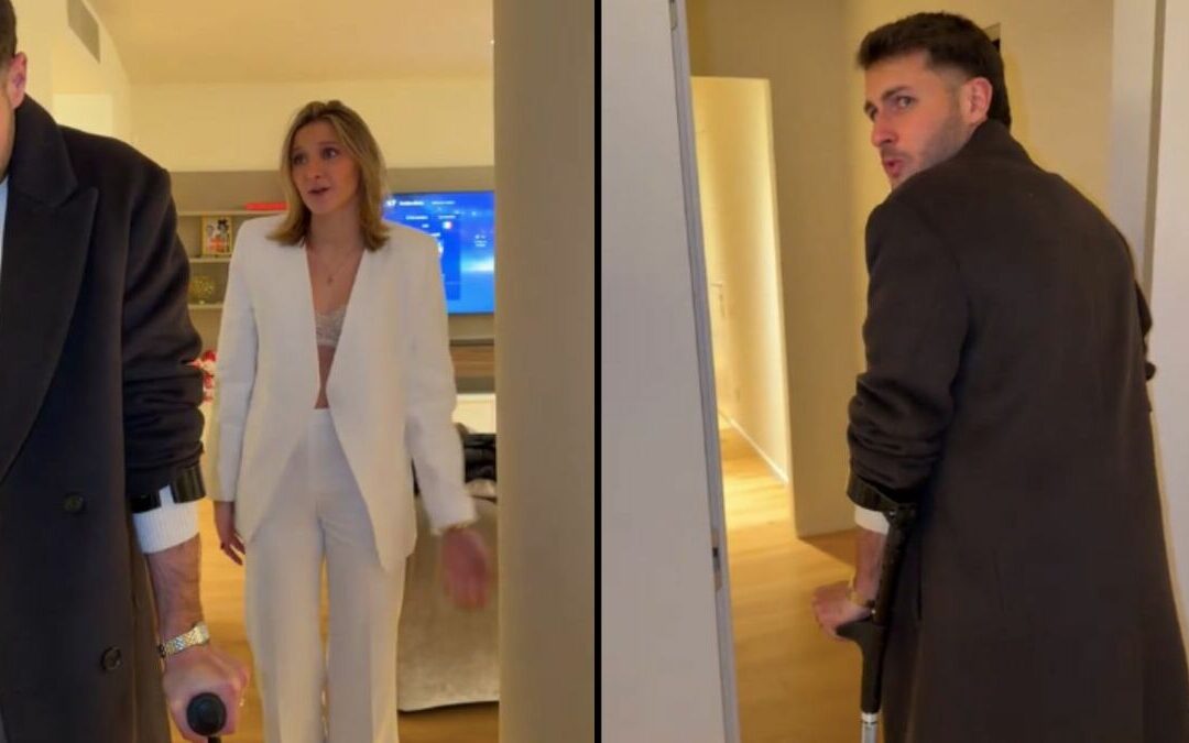 La hermana de Santi Gimenez se burla de su lesión con un divertido chiste en Tik Tok