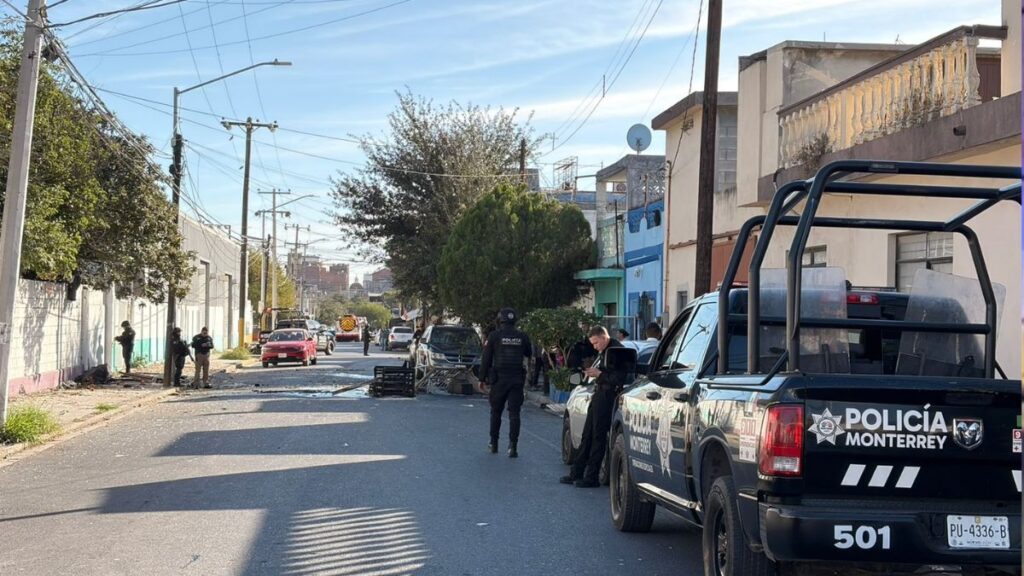 Explosión de gas en Monterrey causa incendio y deja varios lesionados