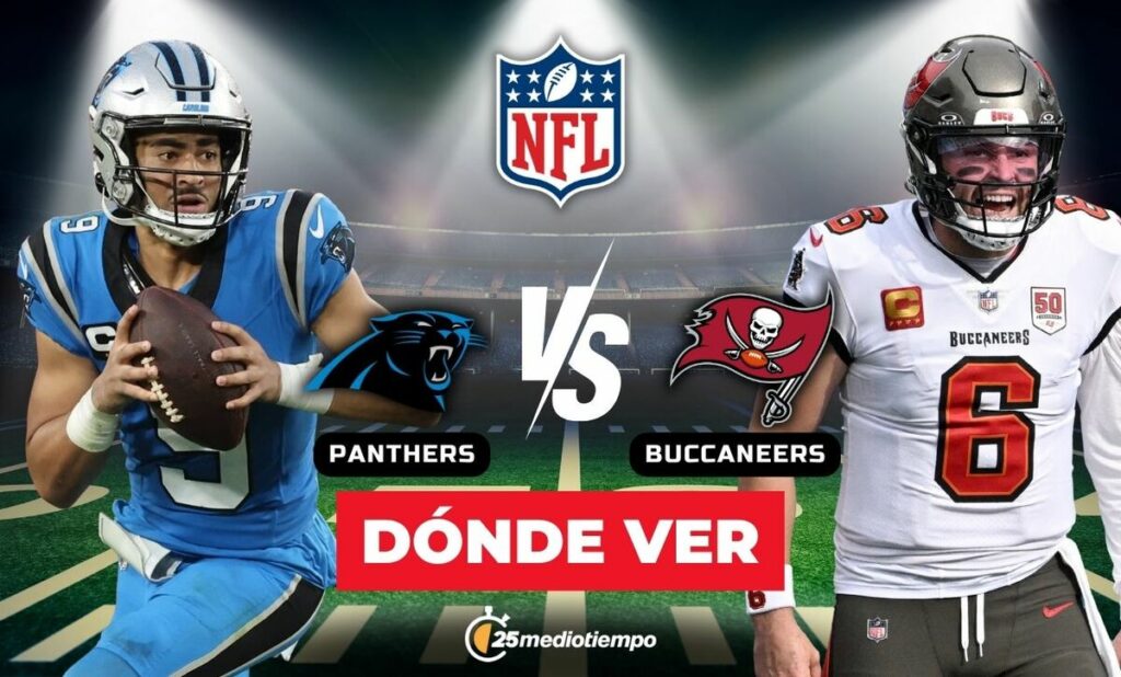 Buccaneers vs. Panthers: Horario y dónde ver EN VIVO el emocionante partido por el título del Sur de la NFC en la Semana 18 NFL