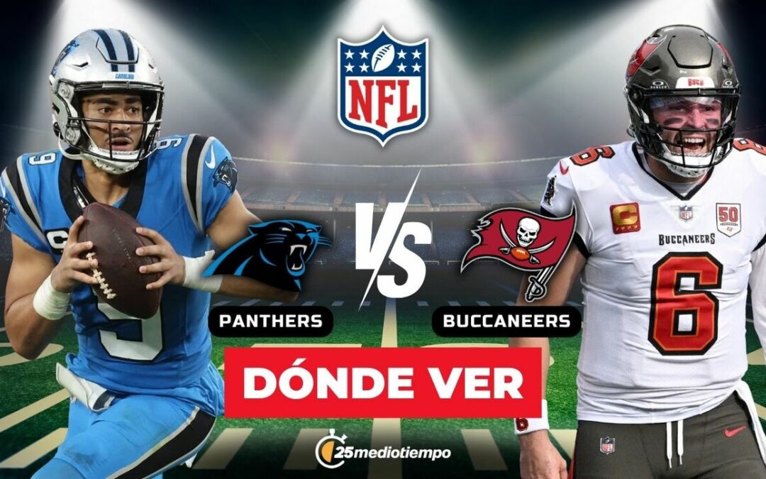 Buccaneers vs. Panthers: Horario y dónde ver EN VIVO el emocionante partido por el título del Sur de la NFC en la Semana 18 NFL